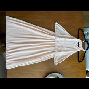 Lulus Blush Pink Maxi Dress. Size S.